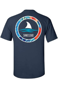 Sandcloud 숏슬리브 Short Sleeve Navy Shark Week Floral